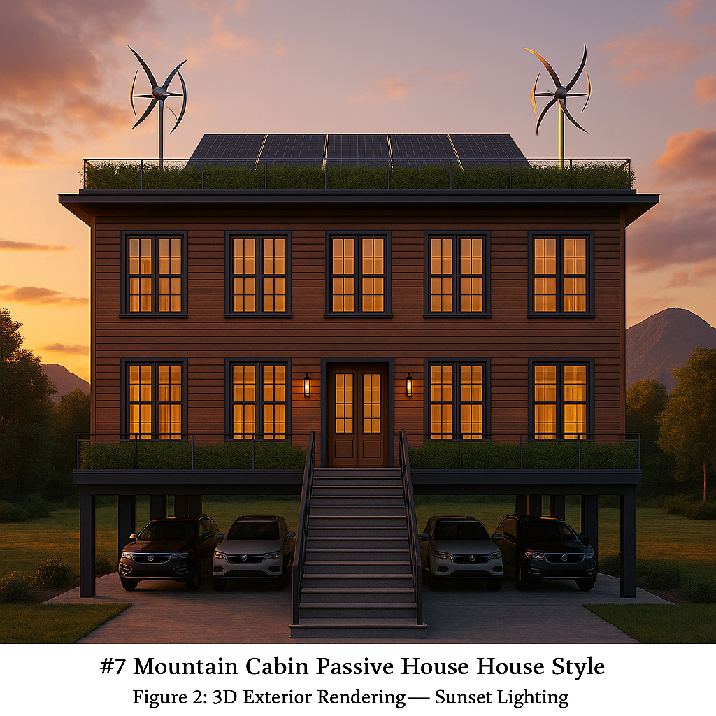 Mountain Cabin Passive House